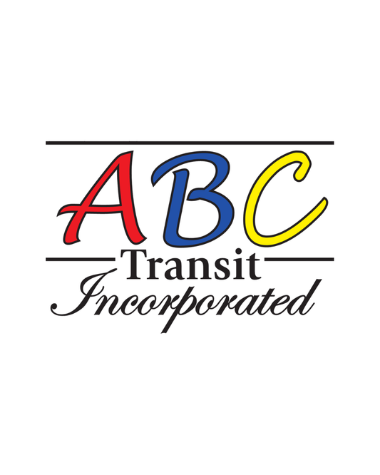 ABC Transit Logo Sticker – UV Printed Permanent